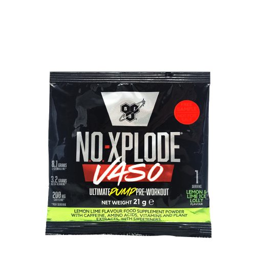 BSN N.O.-Xplode Vaso Minta (1 adag, Lemon & lime ice lolly)