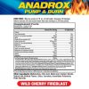 MHP Anadrox 2-in-1 Pre-Workout - Edzés Előtti Energizáló és Zsírégető (279 g, Vad Cseresznye)