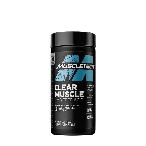 MuscleTech Clear Muscle - Teljesítmény Növelő (84 Folyékony Kapszula)