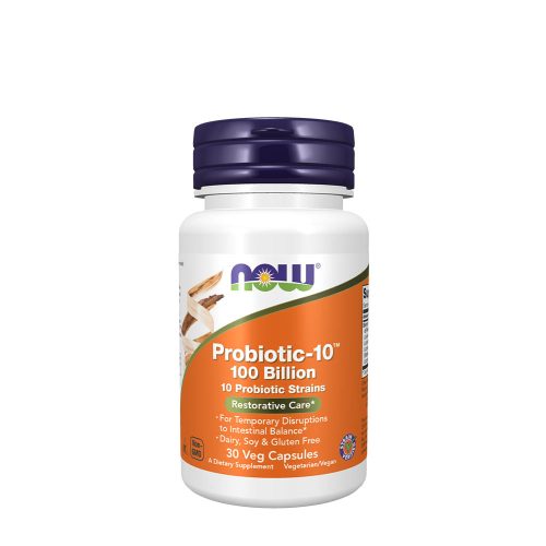 Now Foods Probiotic-10 100 Billion - Probiotikum (100 milliárd) (30 Veg Kapszula)