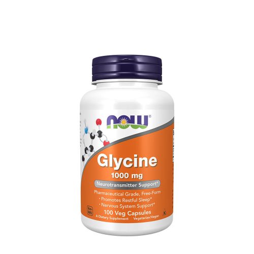 Now Foods Glycine 1000 mg - Glicin (100 Kapszula)