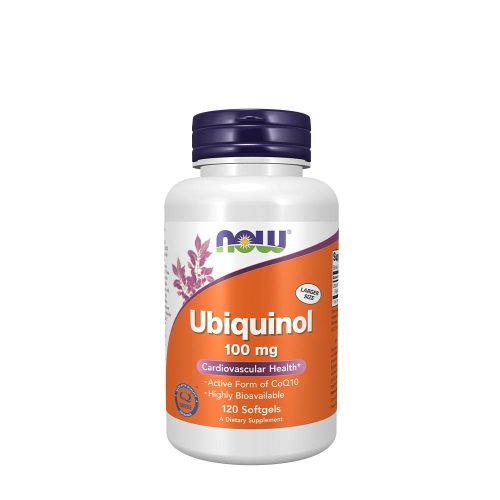 Now Foods Ubiquinol 100 mg - Szabadgyök Semlegesítő (120 Lágykapszula)