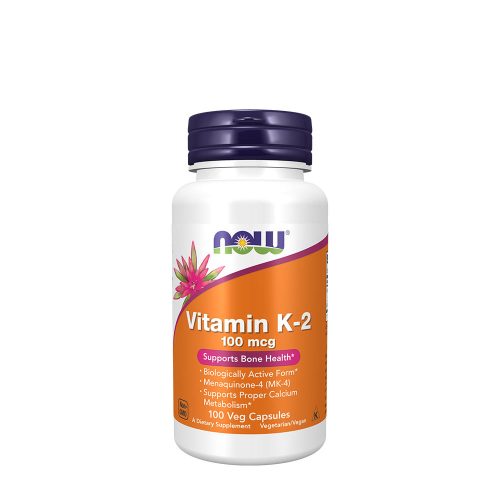 Now Foods K2-vitamin 100 mcg (100 Veg Kapszula)