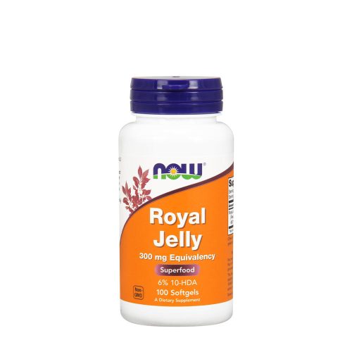 Now Foods Royal Jelly - Méhpempő 300 mg (100 Lágykapszula)