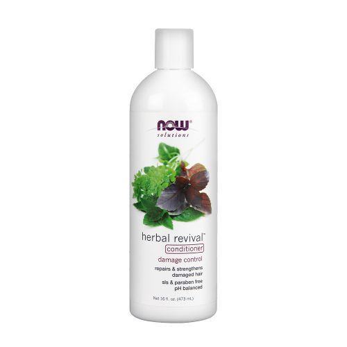 Now Foods Herbal Revival™ Kondícionáló és Regeneráló Hajbalzsam (473 ml)