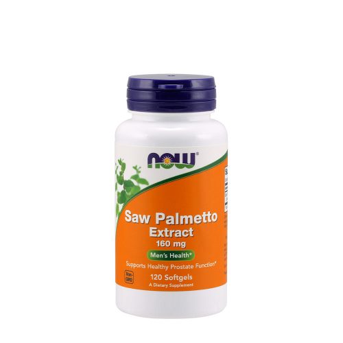 Now Foods Saw Palmetto Extract - Fűrészpálma Kivonat 160 mg (120 Lágykapszula)