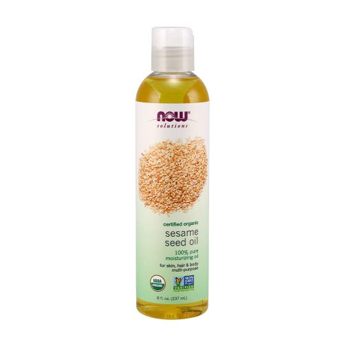 Now Foods Sesame Seed Oil, Organic - Természetes Szezámolaj (237 ml)