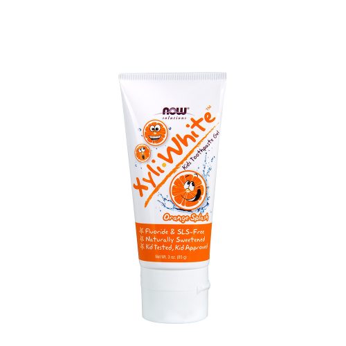 Now Foods XyliWhite Fogkrém Gyerekeknek (85 g, Narancs)