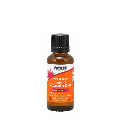 Now Foods Extra Erős Folyékony D-vitamin (30 ml)