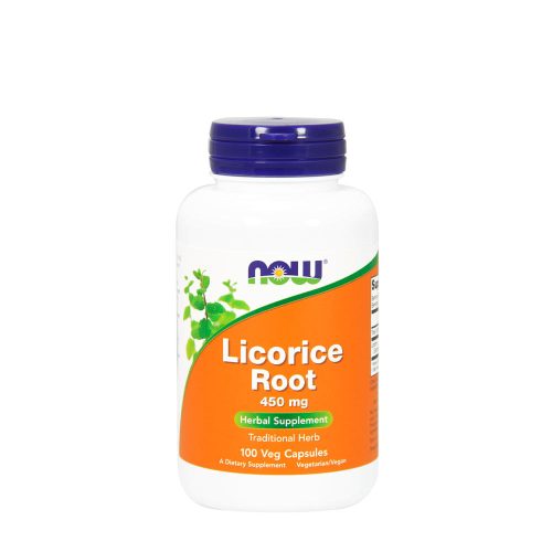 Now Foods Licorice Root - Édesgyökér 450 mg kivonat (100 Kapszula)