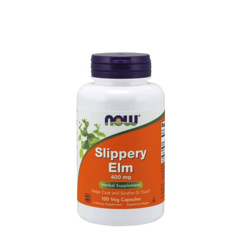 Now Foods Slippery Elm - Vörös Szil 400 mg (100 Veg Kapszula)