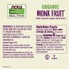 Now Foods Organikus Monk Fruit Édesítőszer - Organic Liquid Monk Fruit  (59 ml, Ízesítetlen)