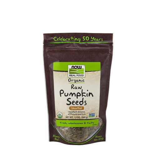 Now Foods Pumpkin Seeds, Raw Organic - Tökmag (340 g)