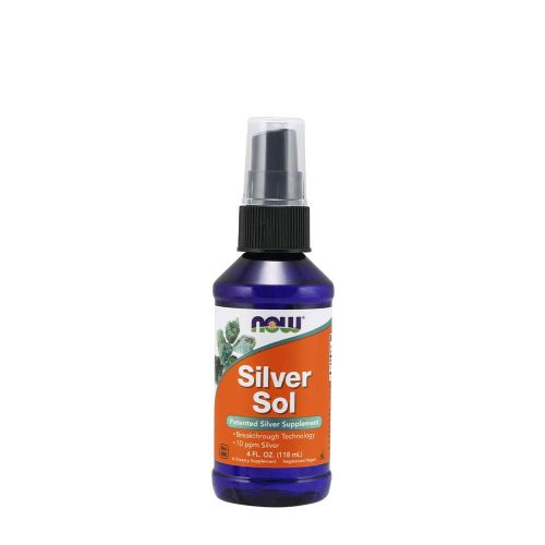 Now Foods Elemi Ezüst folyadék - Silver Sol Liquid  (118 ml)