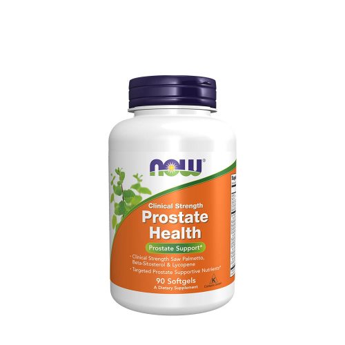 Now Foods Prosztata Egészségét Támogató kapszula - Clinical Prostate Health  (90 Lágykapszula)
