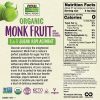 Now Foods Monk Fruit Édesítő Eritrittel - Monk Fruit with Erythritol, Organic Powder (454 g)
