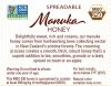 Now Foods Manuka Méz - Manuka Honey (250 g)