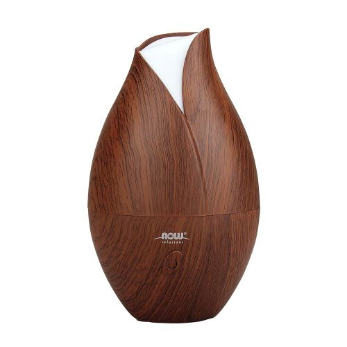 Now Foods Ultrahangos Fa Mintázatú Illóolaj Párologtató - Ultrasonic Faux Wood Essential Oil Diffuser (1 db)