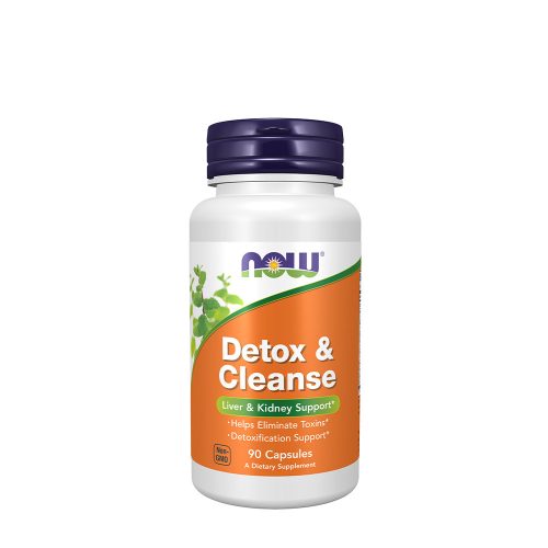 Now Foods Detox & Cleanse - Máj és Vese támogató kapszula (90 Veg Kapszula)