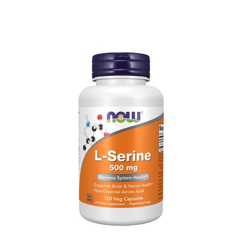 Now Foods L-Serine 500 mg (120 Kapszula)