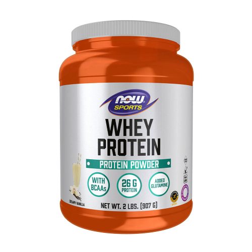 Now Foods Whey Protein - Tejsavófehérje (907 g, Krémes Vanília)