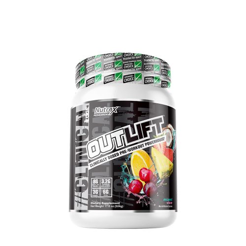 Nutrex Outlift® - Edzés Előtti Energizáló (20 Adag, Miami Vice)