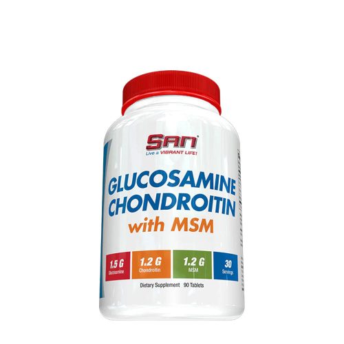 SAN Glucosamine Chondroitin with MSM - Ízületvédő (90 Tabletta)