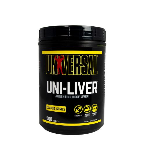 Universal Nutrition Uni-Liver™ - Marhamáj Kivonat, Aminosav  (500 Tabletta)