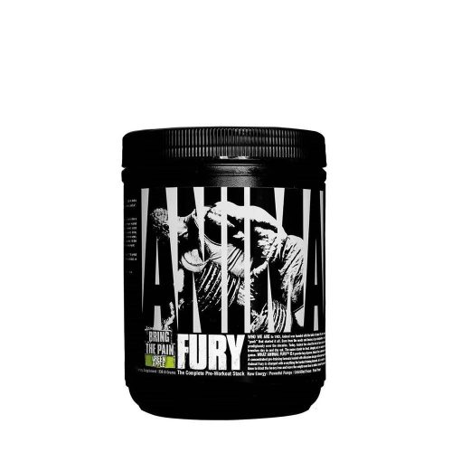 Universal Nutrition Animal Fury - Edzés Előtti Teljesítményfokozó (20 Adag, Zöld Alma)