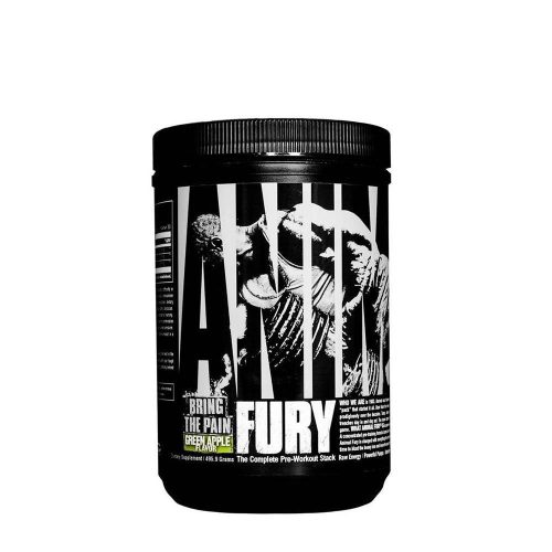 Universal Nutrition Animal Fury - Edzés Előtti Teljesítményfokozó (30 Adag, Zöld Alma)