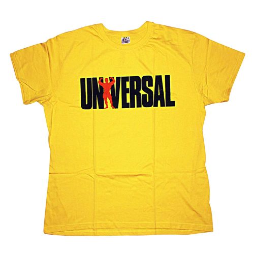 Universal Nutrition USA 77 Póló (XL, Sárga)