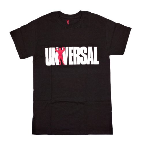 Universal Nutrition USA 77 Póló (S, Fekete)