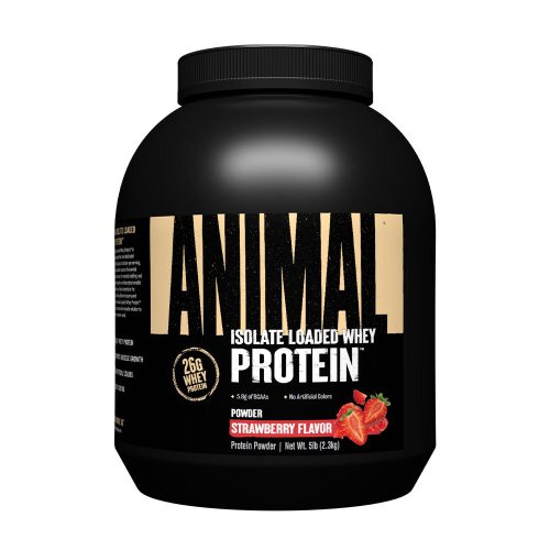 Universal Nutrition Animal Whey - Tejsavófehérje Mátrix (2.3 kg, Eper)