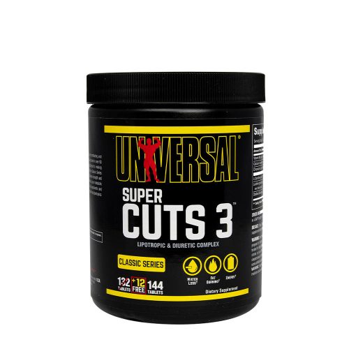 Universal Nutrition Super Cuts 3 - Zsírégető (144 Tabletta)