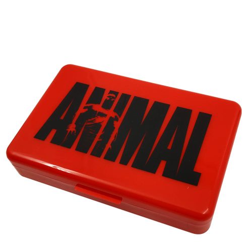 Universal Nutrition Kapszulatartó - Animal Pill Case - Piros (1 db)