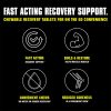 Universal Nutrition Animal Recovery Chews (120 Rágótabletta, Trópusi Mangó)