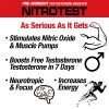 MuscleMeds Nitrotest - Edzés Előtti Energizáló és Tesztoszteronfokozó (30 Adag, Görögdinnye)