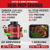 MuscleMeds Étkezés Helyettesítő Marhahúsfehérjével - Carnivor Lean Meal (30 Adag, Csokoládés Fudge)