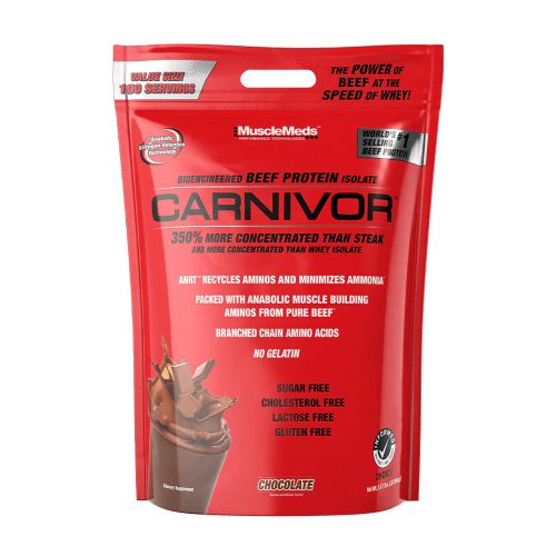 MuscleMeds Carnivor™ - Hidrolizált Marhafehérje (100 Adag, Csokoládé)