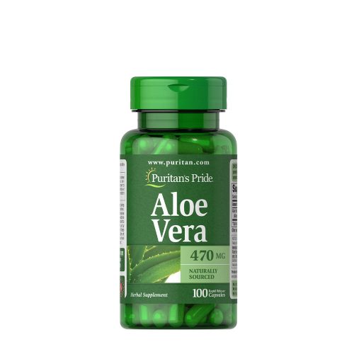 Puritan's Pride Aloe Vera 470 mg (100 Kapszula)