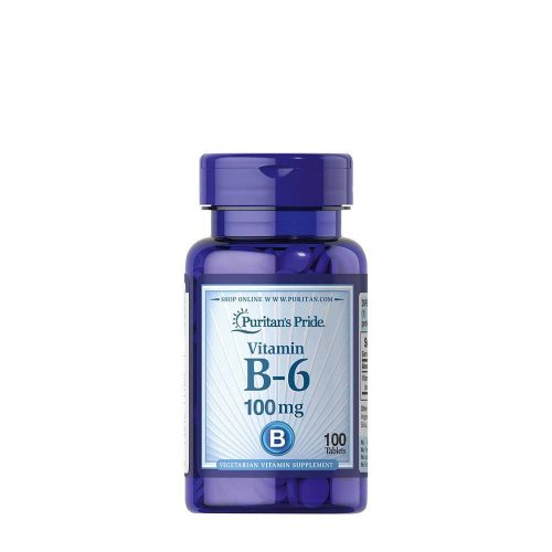 Puritan's Pride B6-vitamin 100 mg (100 Tabletta)