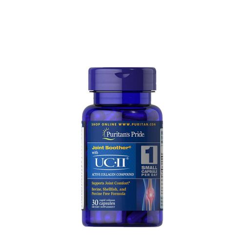 Puritan's Pride UC-II® 40 mg Undenatured Type II Collagen - II. Típusú Kollagén Formula (30 Kapszula)