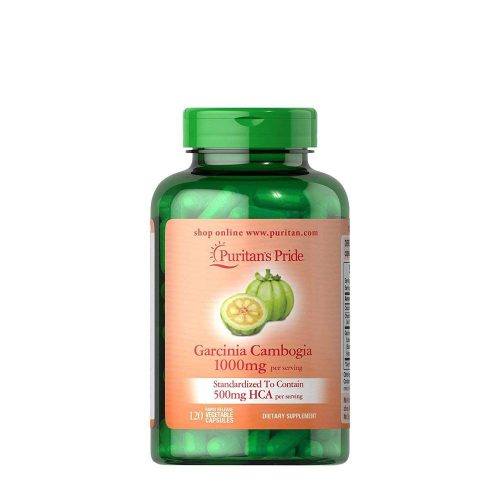 Puritan's Pride Garcinia Cambogia (Hidroxi-citromsav) Kivonat 500 mg (120 Veg Kapszula)