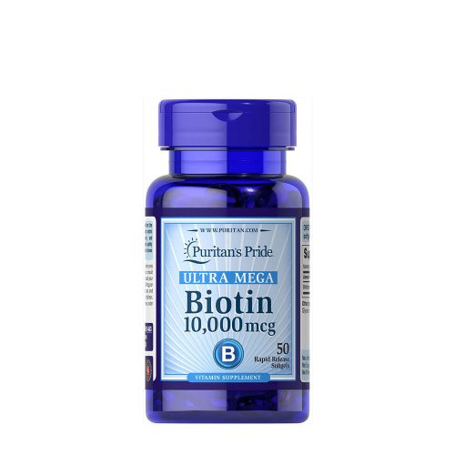 Puritan's Pride Biotin 10000 mcg (50 Lágykapszula)