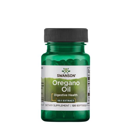 Swanson Oregánóolaj Kivonat lágykapszula - Oregano Oil 10:1 Extract (120 Lágykapszula)