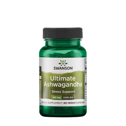 Swanson Ultimate Ashwagandha - KSM-66 250 mg (60 Veg Kapszula)