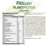 Fit & Lean Plant Protein - Növényi, Vegán Fehérje (15 adag, Krémes Vanília)