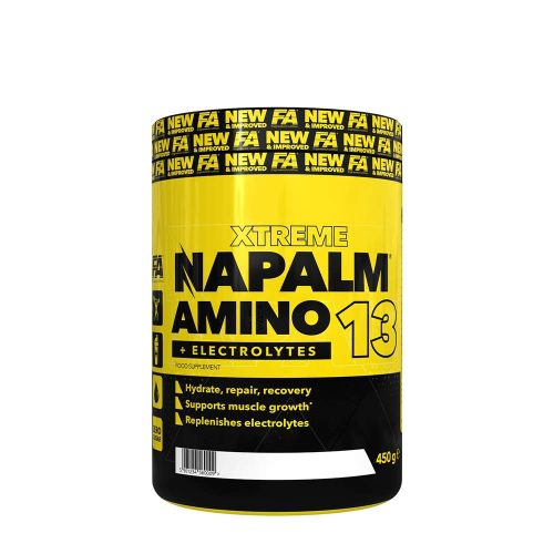 FA - Fitness Authority Napalm Amino13 - Aminosav Keverék (450 g, Sárkánygyümölcs (pitaja))