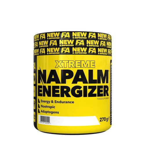 FA - Fitness Authority NAPALM Energizer - Edzés Előtti Energizáló (270 g, Mangó Citrom)