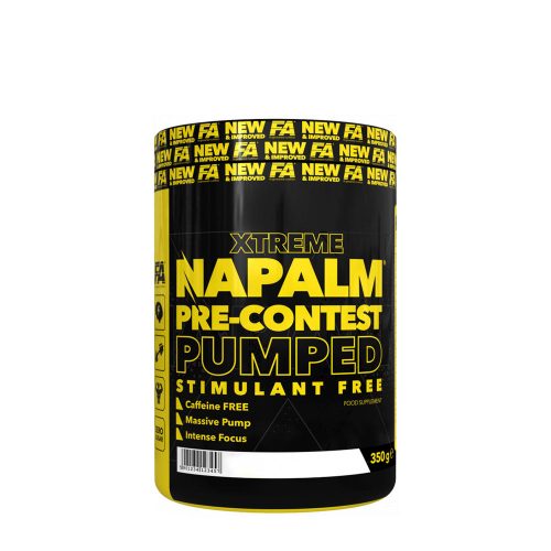 FA - Fitness Authority Edzés Előtti Stimuláns mentes Teljesítményfokozó - Xtreme Napalm Pre-Contest Pumped Stimulant Free (350 g, Sárkánygyümölcs (pitaja))